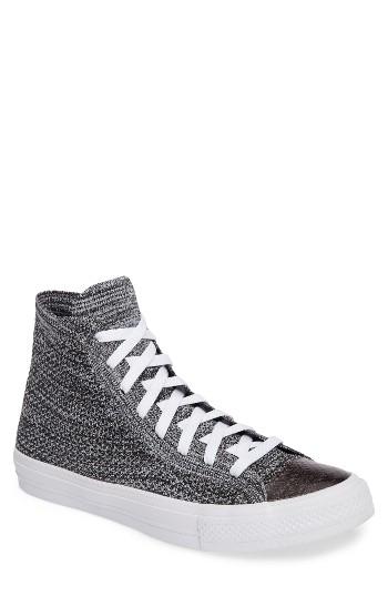 Men's Converse Chuck Taylor All Star Flyknit Hi Sneaker M - Black