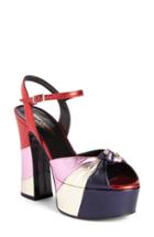 Women's Saint Laurent Candy Platform Sandal .5us / 35.5eu - Black