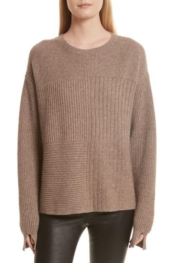 Women's Helmut Lang Wool Blend Textured Pullover