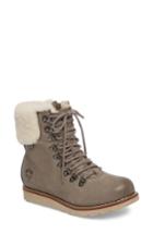Women's Royal Canadian Lethbridge Waterproof Snow Boot With Genuine Shearling Cuff .5 M - Grey