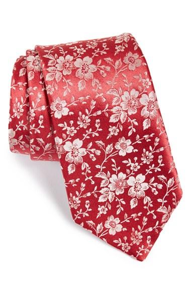 Men's Ted Baker London Floral Silk Tie