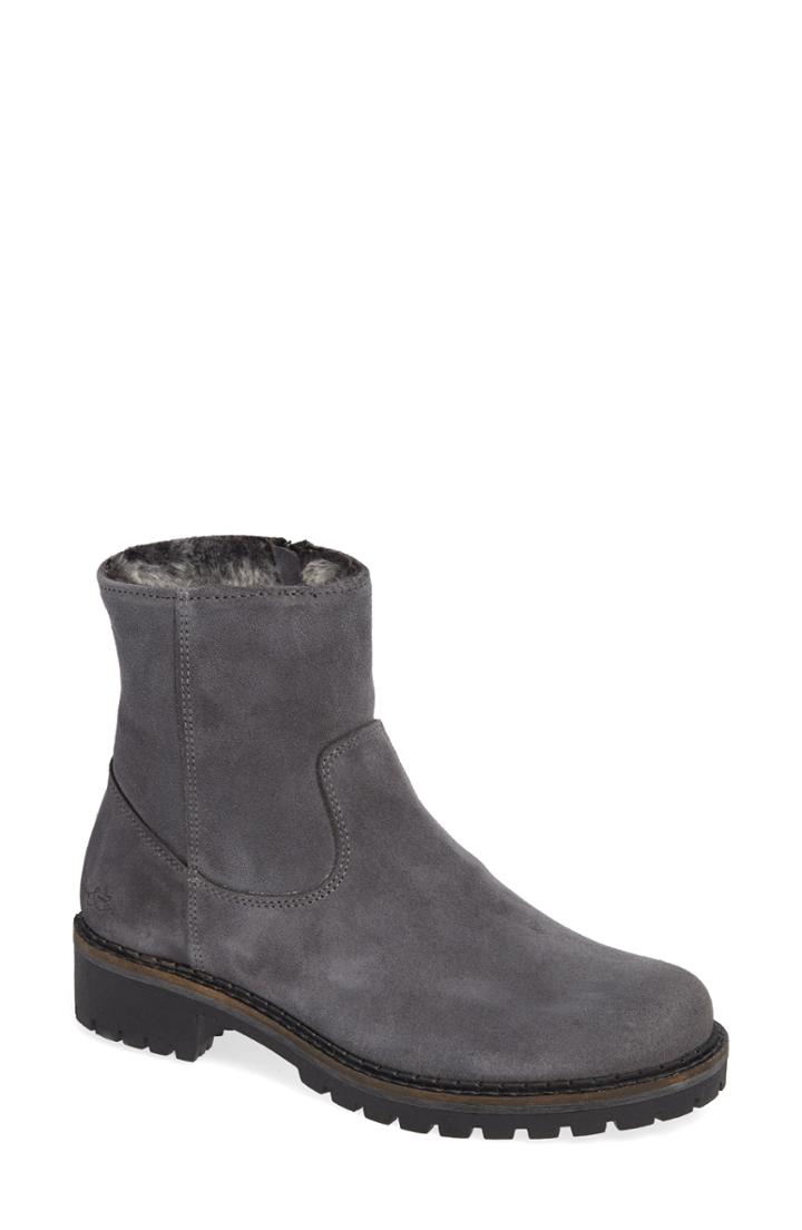 Women's Bos. & Co. Host Faux Fur Lined Boot -8.5us / 39eu - Grey