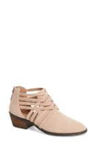 Women's Caslon Liam Braided Bootie M - Pink