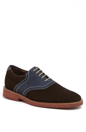 Men's Neil M 'stanford' Saddle Shoe .5 D - Brown