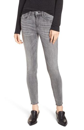 Women's Blanknyc The Bond Raw Hem Skinny Jeans - Grey