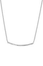 Women's Carriere Diamond Curved Bar Pendant Necklace (nordstrom Exclusive)