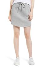 Women's Gibson X Living In Yellow Cassidy French Terry Skirt, Size - Grey