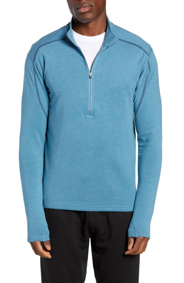 Men's Tasc Performance Tahoe Ii Fleece Half Zip Pullover - Blue