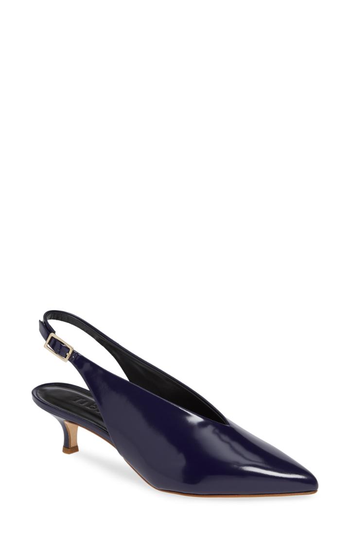 Women's Tibi Lia Slingback Pump .5us / 38.5eu - Purple