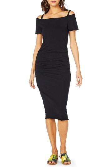 Women's Michael Stars Cold Shoulder Dress - Black