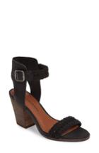 Women's Lucky Brand Oakes Ankle Strap Sandal M - Black