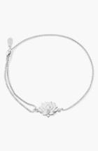 Women's Alex And Ani 'providence - Lotus Peace' Pull Chain Bracelet