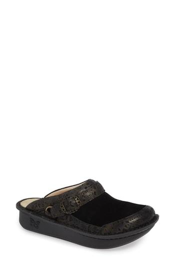 Women's Alegria Seville Water Resistant Clog .5us / 41eu - Black