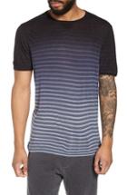Men's John Varvatos Star Usa Ombre Stripe T-shirt - Blue