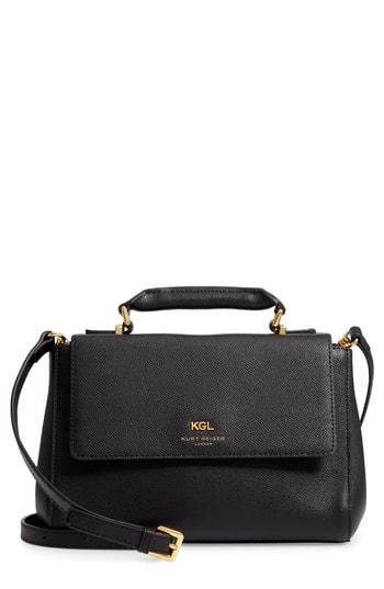 Kurt Geiger London Small Richmond Satchel - Black