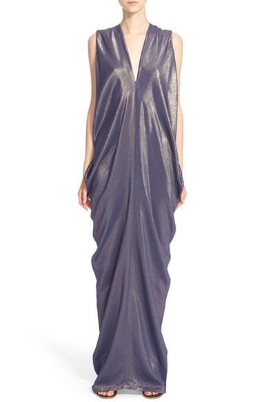 Women's Zero + Maria Cornejo 'libi' Shine Drape Dress
