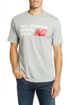 Men's New Balance Nb Shoe Box Graphic T-shirt - Grey