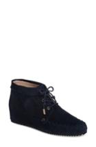 Women's Sudini Jenna Wedge Bootie W - Blue