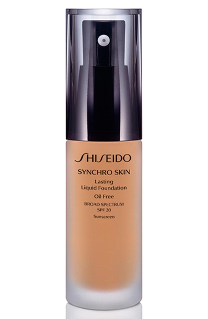 Shiseido Synchro Skin Lasting Liquid Foundation Broad Spectrum Spf 20 -