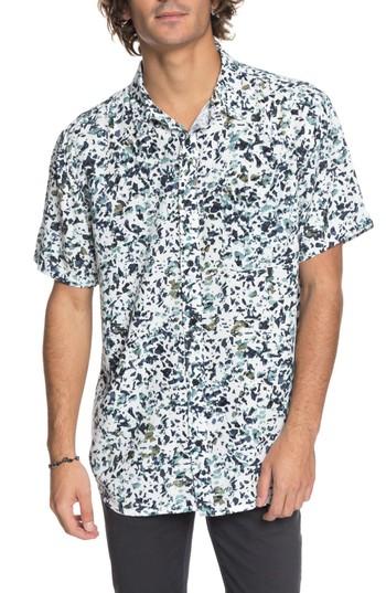 Men's Quiksilver Fata Morgana Woven Shirt - White