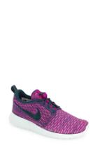 Women's Nike Flyknit Roshe Run Sneaker M - Purple