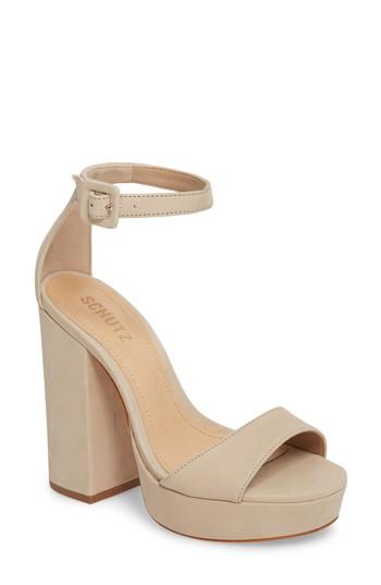 Women's Schutz Mikella Sandal .5 M - White