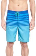 Men's Vineyard Vines Surflodge Stripe Board Shorts - Green