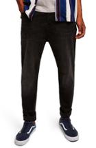 Men's Topshop Jogger Skinny Jeans R - Black