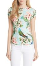 Women's Ted Baker London Tilldar Nectar Fitted Tee - Green