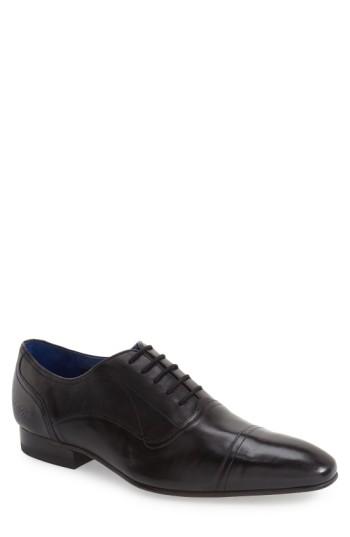 Men's Ted Baker London 'umbber' Cap Toe Oxford M - Black