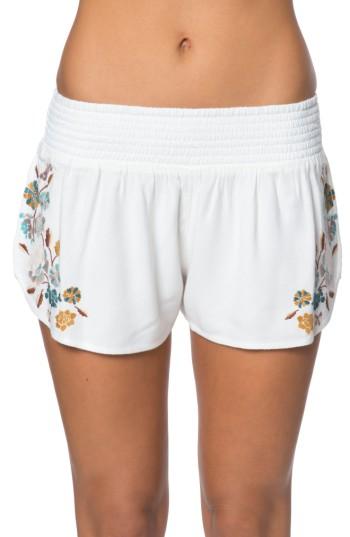Women's O'neill Maui Beach Shorts - White