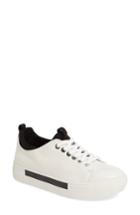 Women's Jslides Ariel Lace-up Platform Sneaker .5 M - White