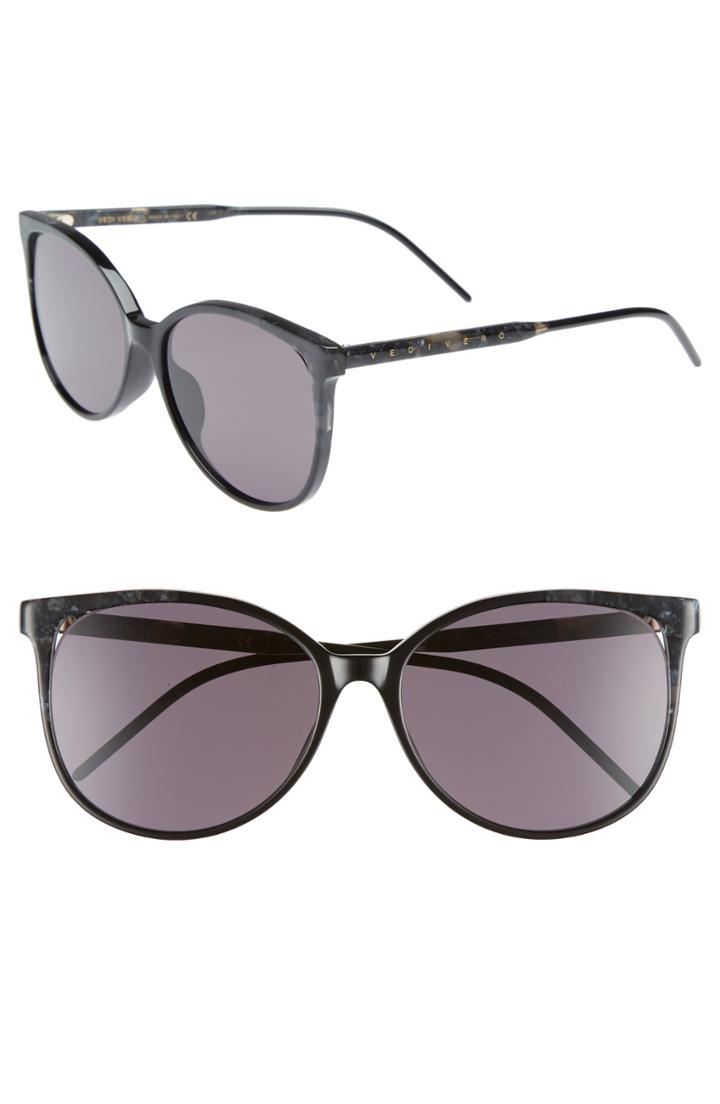 Women's Vedi Vero 59mm Round Sunglasses -