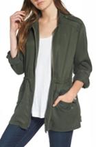 Women's Cupcakes And Cashmere Belize Utility Jacket, Size - Green