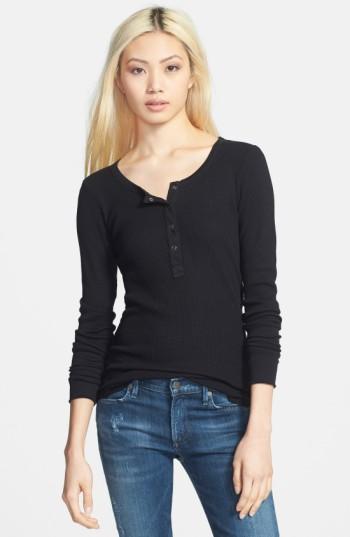 Women's Splendid Classic Henley Thermal