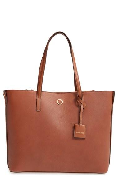 Louise Et Cie Elay Leather Shoulder Tote -