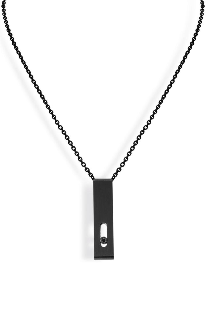 Men's Messika Titanium Move Diamond Pendant Necklace