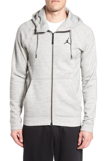 Men's Nike Jordan Sportswear Wings Full Zip Jacket, Size - Ivory