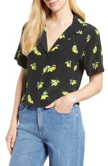 Women's Rails Maui Silk Shirt - Black