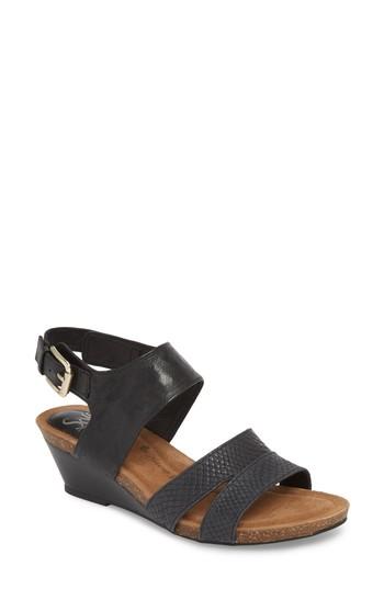 Women's Sofft Velden Wedge Sandal M - Black