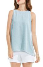 Women's Vince Camuto Zen Pebbles High/low Blouse - Blue
