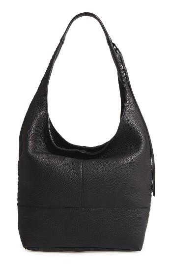 Rebecca Minkoff Slouchy Leather Hobo - Black