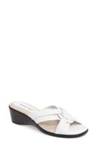 Women's David Tate Verona Sandal N - White