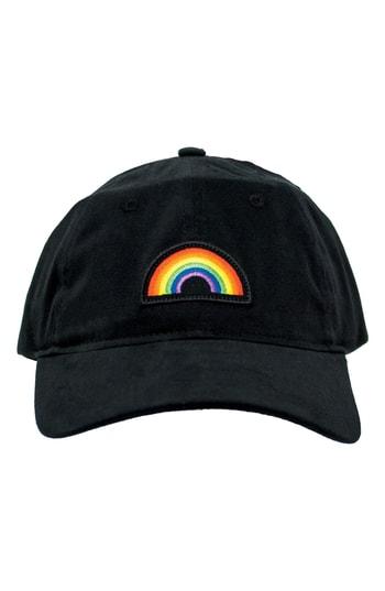 Women's Peter Grimm Rainbow Cap - Black