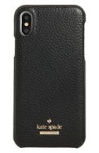 Kate Spade New York Pebbled Leather Iphone X Case - Black