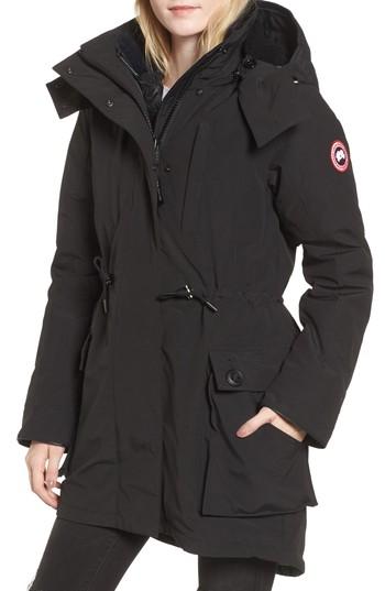 Women's Canada Goose Perley Waterproof 675-fill-power Down 3-in-1 Parka (2-4) - Black