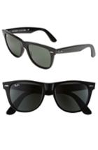 Women's Ray-ban Large Classic Wayfarer 54mm Sunglasses - Black