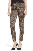 Women's Jen7 Printed Ankle Skinny Jeans (similar To 14w) - Brown