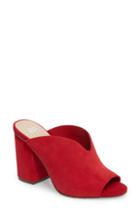 Women's Bp. Tonya Open Toe Mule .5 M - Red