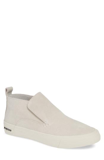 Men's Seavees Huntington Middie Slip-on M - White